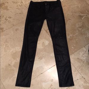 Genetic Denim leather like jeans